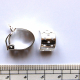 PEM-146 Našívací kreole-klip, 18x12mm